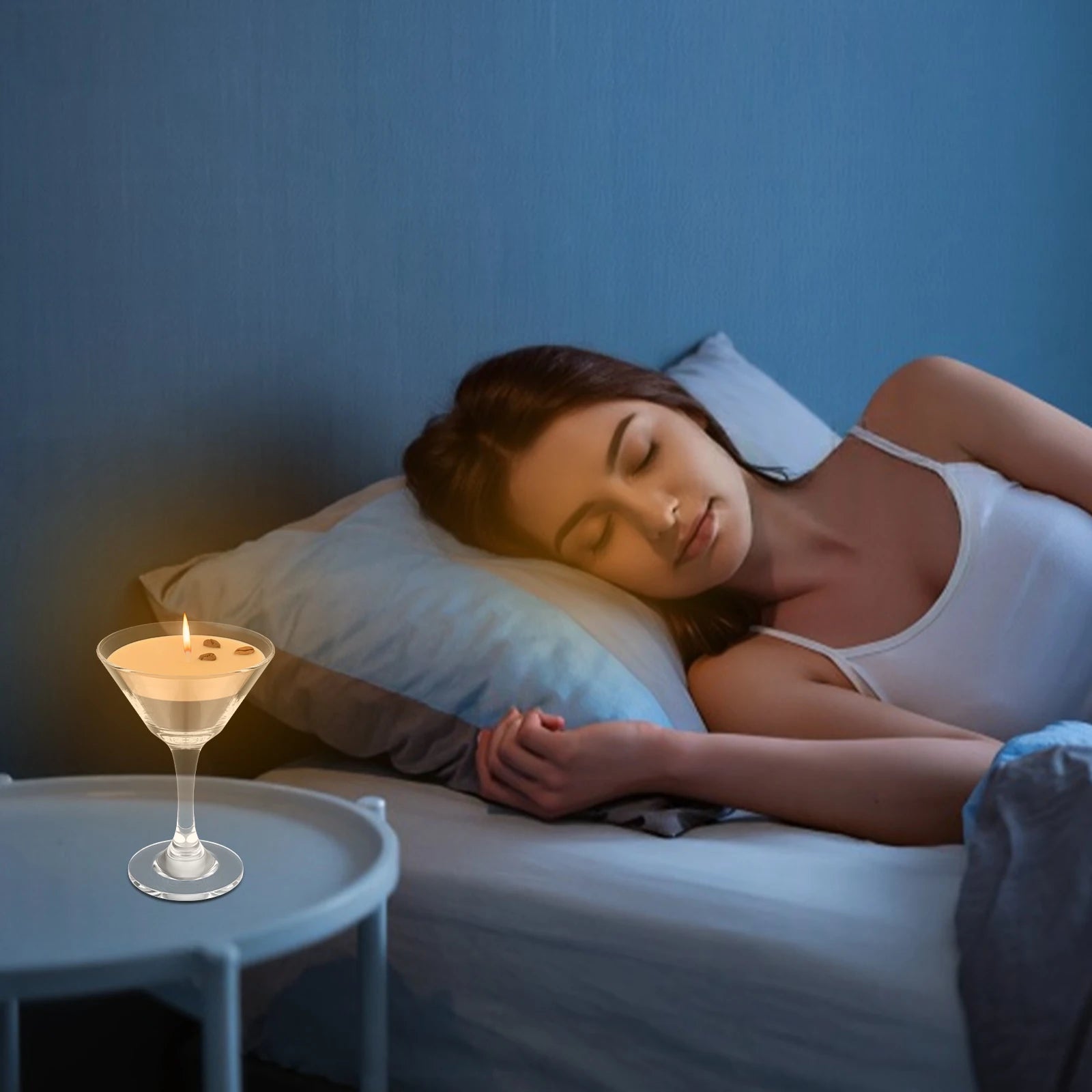 Espresso Martini Candle in Glass Decorative Coffee Martini Candle Elegant Coffee Bar Decor Unique Presents for Women Girls