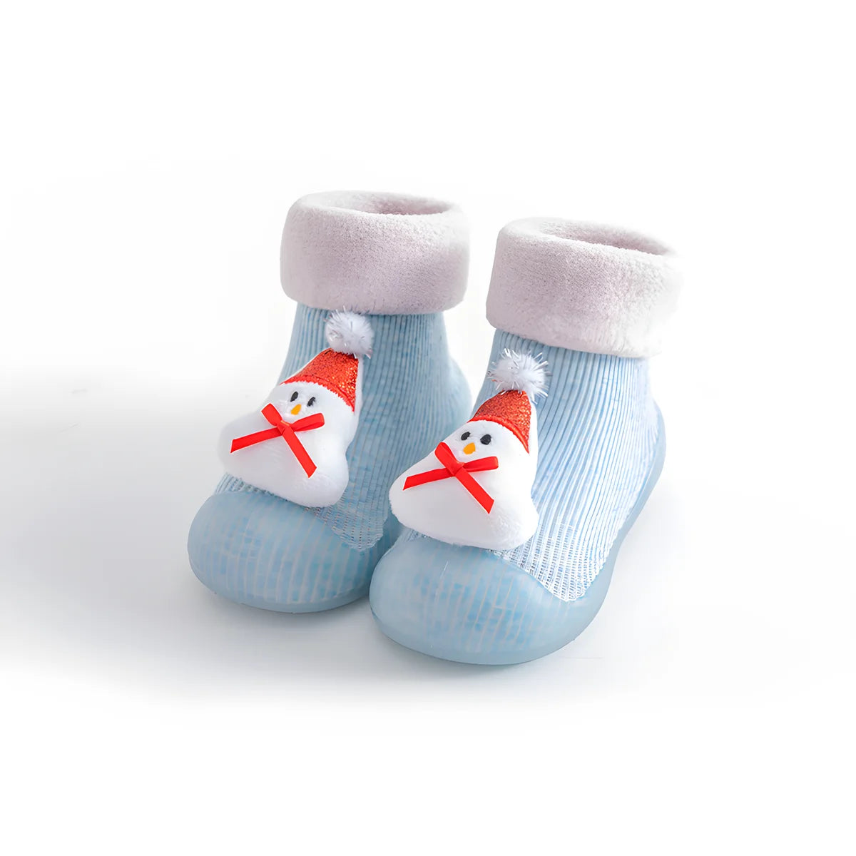 Baby Christmas Sock Shoes Boys Girls First Walking Shoes Non-Slip Slippers Soft Sole Sneakers Toddler Infant Babygirl gift ﻿