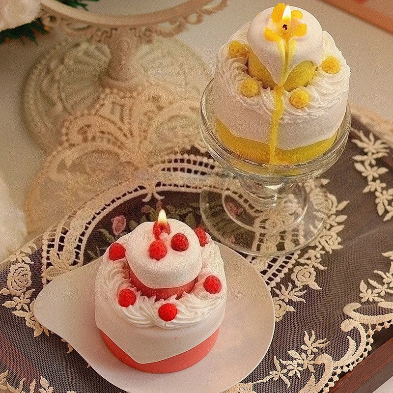 Cake Aromatherapy Candle Birthday Companion Gift for Girls Best Friend Exclusive Premium Aromatherapy