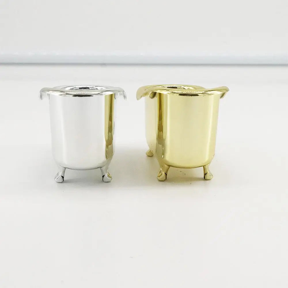 Mini Bathtub Soap Jewelry Storage Box Makeup Organizer Container Desktop Sundry Storage Case Gold Silver Sundries Storage Box