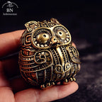 Incense Burner Bronze Antique Owl Creative Home Decor Dragon Incense Holder Censer Office Desk Ornaments Decorations Car ashtray