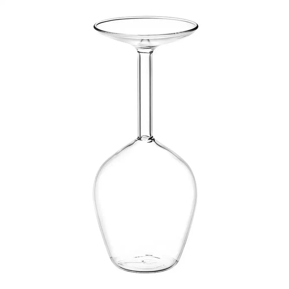 Upside Down Wine Glass Classic Drinkware Bachelor Creative Unique Red Wine Glass Must have for parties Wine Lovers