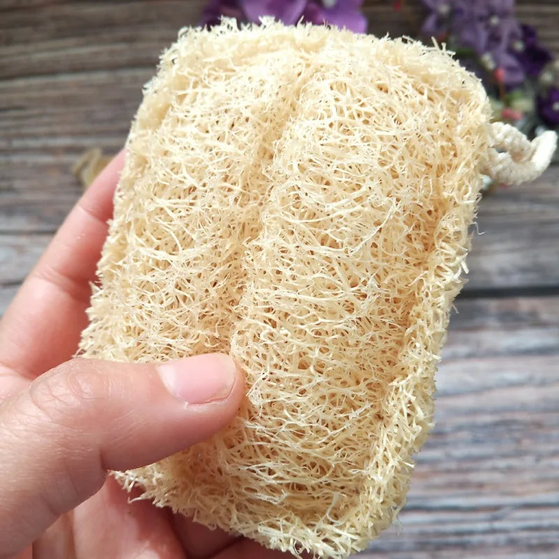 Natural Loofah Sponges Loofah Plant Fiber Kitchen Loofah Kitchen Cleaning Scouring Pad Biodegradable Dishes Dishwashing Sponge