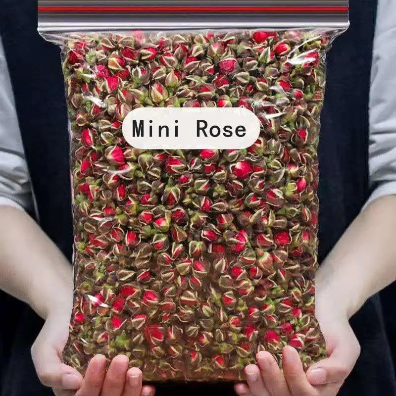 Top Natural Rose Dried Flowers Organic Rose Buds For Incense Sachet Beauty Home Soap Perfume Wedding Candle Making Outdoor Decor