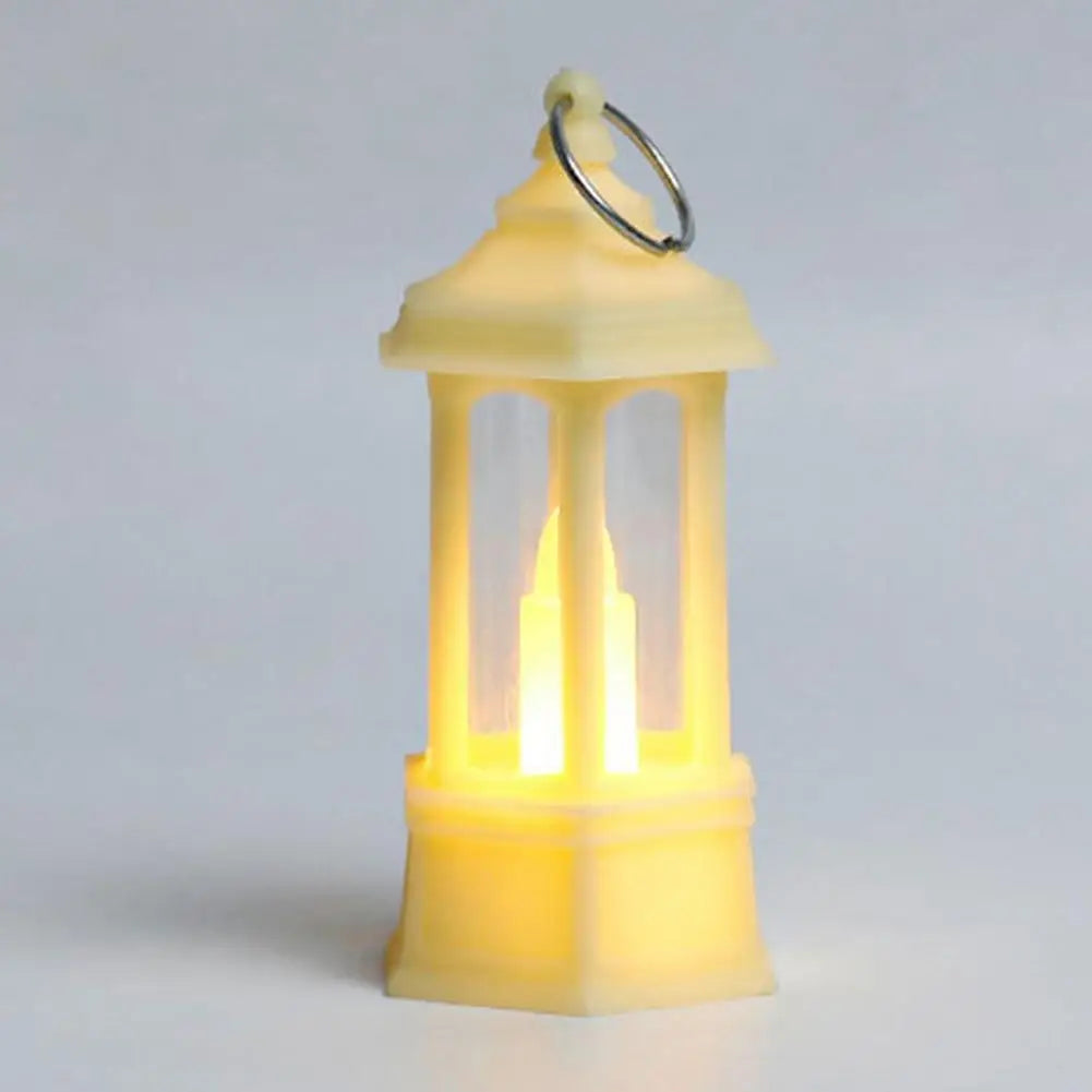 LED Candle Light with Hook Battery-Operated Hanging Lantern Halloween Party Tealight Tea Candles Birthday Party Wedding Decor