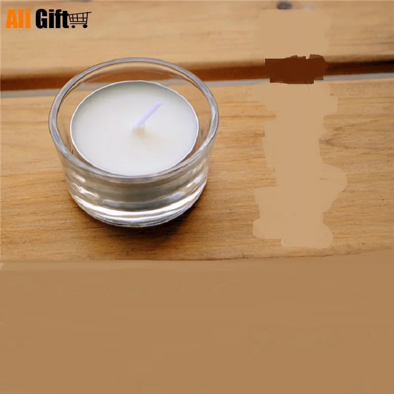 Retro Candlestick Glass Candle Holders, Candlelight Dinner Decorations, Valentine's Day Furnishing, DIY Glass Holders