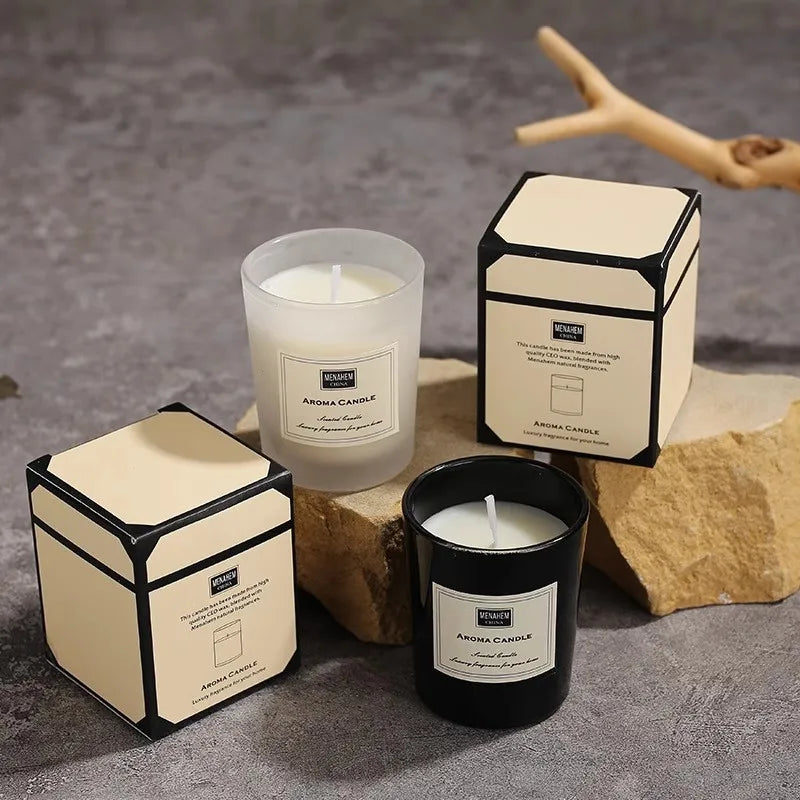 Romantic Long-Lasting Aromatherapy Candles for Festive Home Ambiance Enchanting Freshness Ideal Gift for Christmas