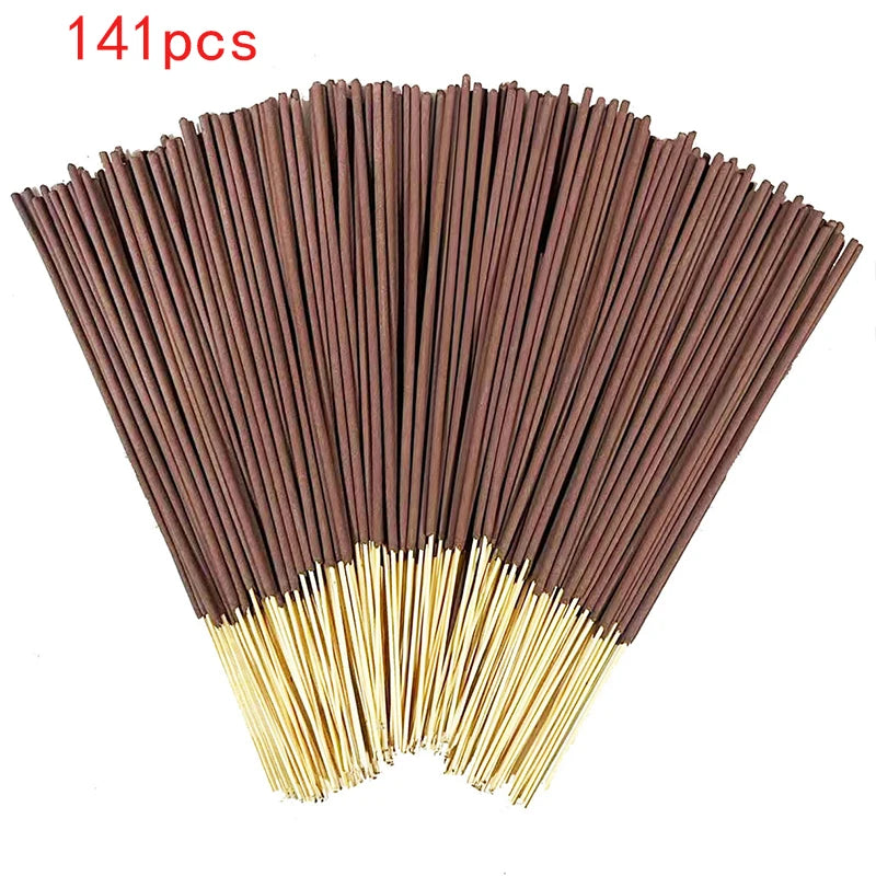 141Pcs High Grade Coffee Scented Incense Sticks Made of Natural Fragrance Powder Must Have for Home with Long Lasting Fragrance