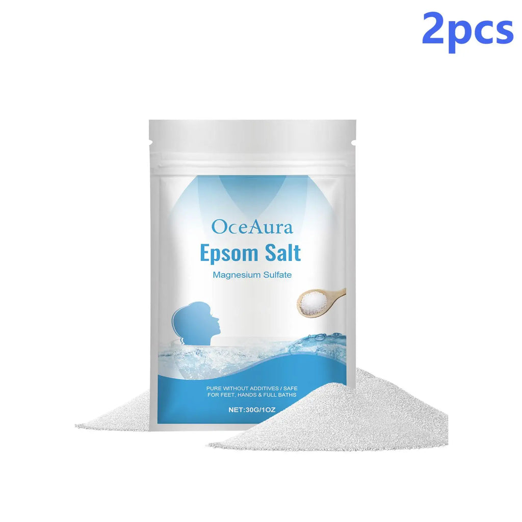 Epsom Salt Bath and Shower Products Body Exfoliant Smooth Skin Cleaning Muscle Relief Aromatherapy Magnesium Relaxing Bath Salts