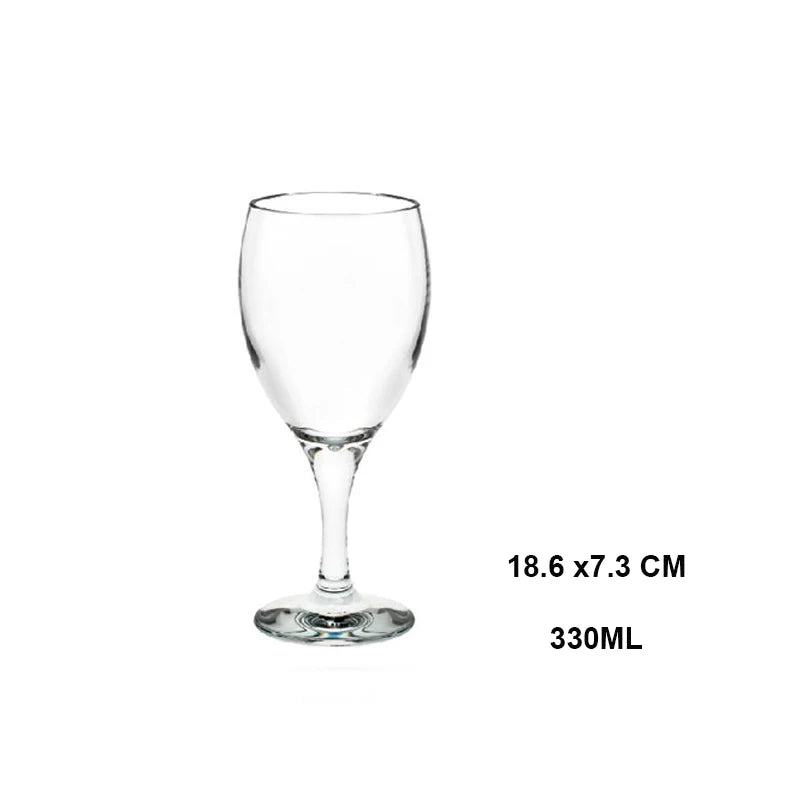 Wine Outside Unbreakable Wine Glasses Dishwasher-Proof,Elegant Plastic Stemless Wine Glass | Reusable | Ideal for Homes & Bars