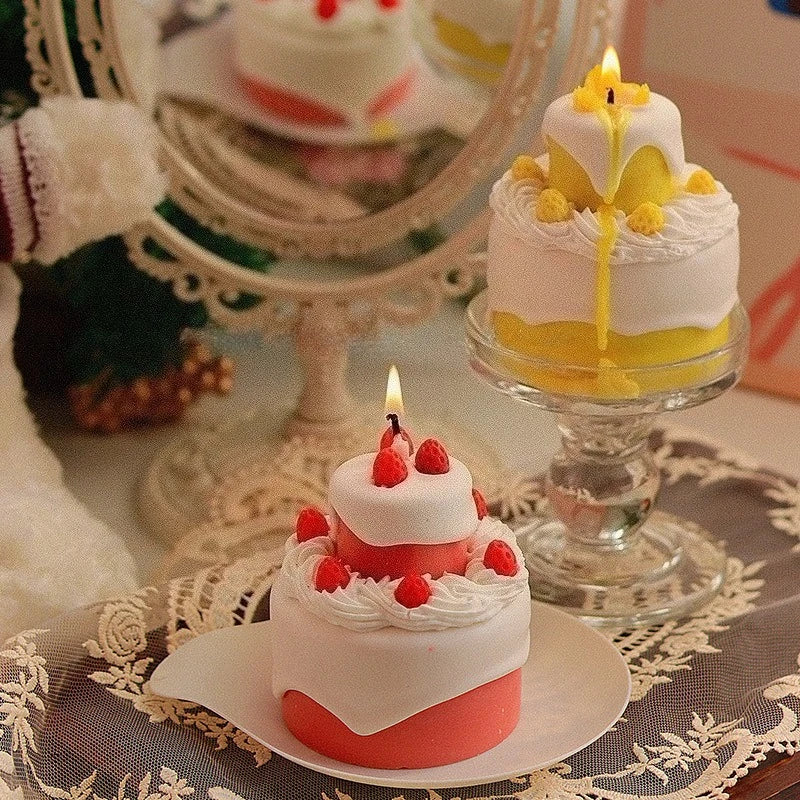 Cake Aromatherapy Candle Birthday Companion Gift for Girls Best Friend Exclusive Premium Aromatherapy