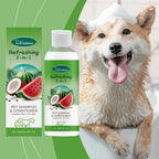 YEGBONG Refreshing 2-In-1 Pet Shampoo And Conditioner Itch Skin Moisturizing Dirt Odor Removal  Conditioner Dog Shower Gel