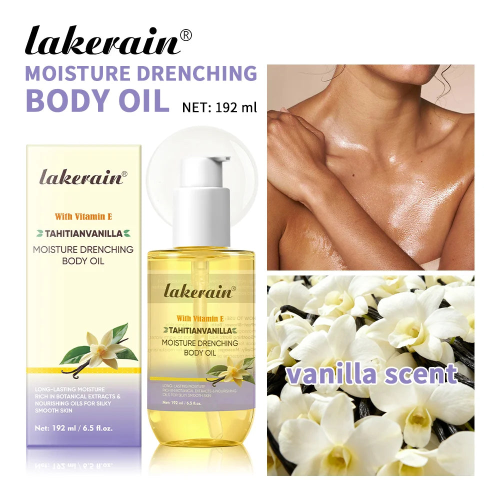 Moisture Drenching Body Oil Long-Lasting Hydration Non-greasy Body Lotion Improves Dry Skin Deeply Nourishes Body Care Cosmetics