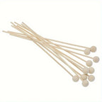 30Pcs/Lot Fireless Wood Ball Aroma Reed Diffuser Sticks Fragrance Diffuser Aromatherapy Rattan Reed Stick DIY Home Decoration