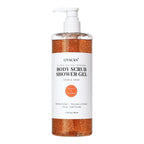 Scrub Shower Gel Turmeric Kojic Acid Even Skin Tone Smooth Exfoliating Moisturizing Soothing Body Wash Body Care Cleansing Bath