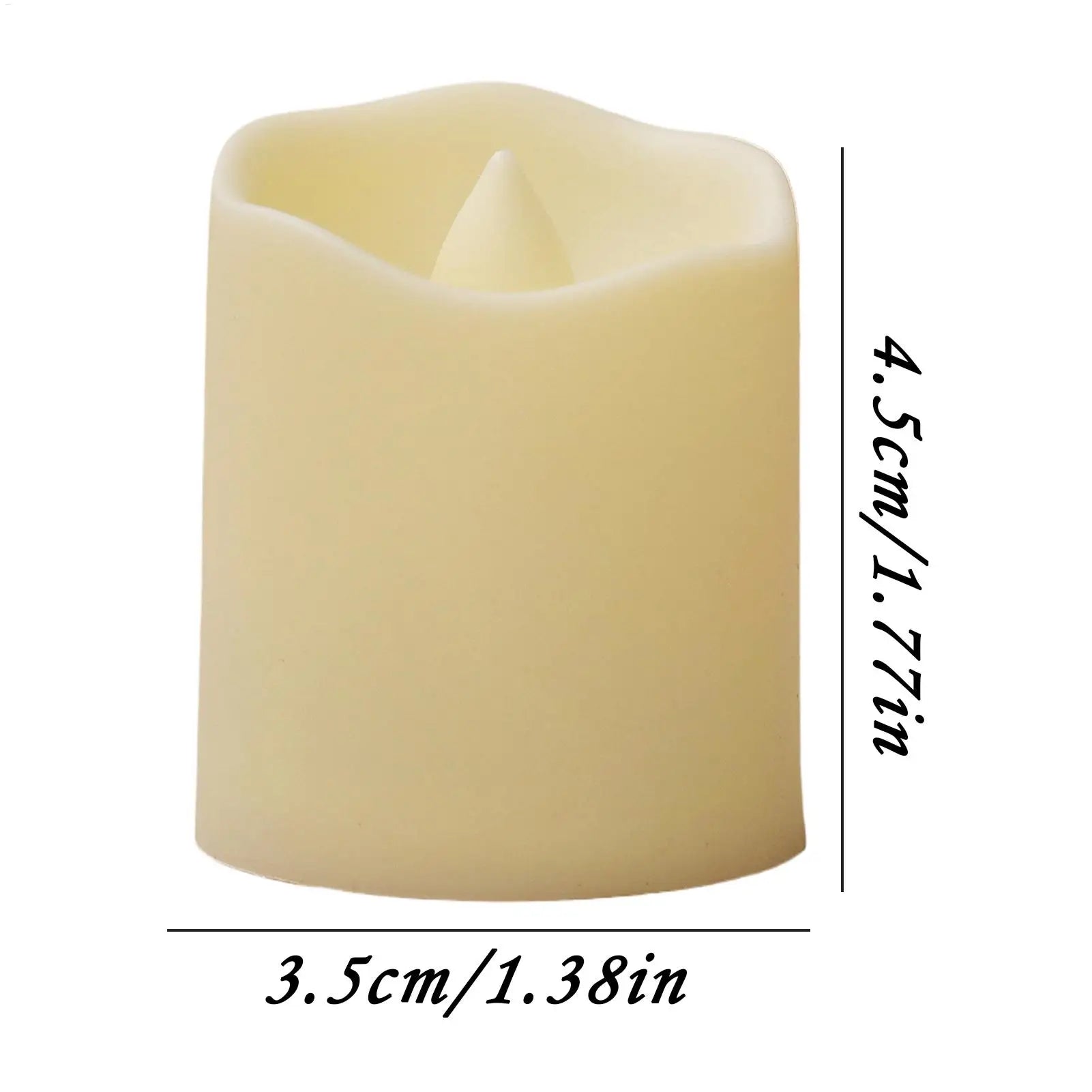 Flameless LED Candles Battery Operated Warm Lights Electric Candles Tealight For Home Holiday Party Christmas wedding Decoration