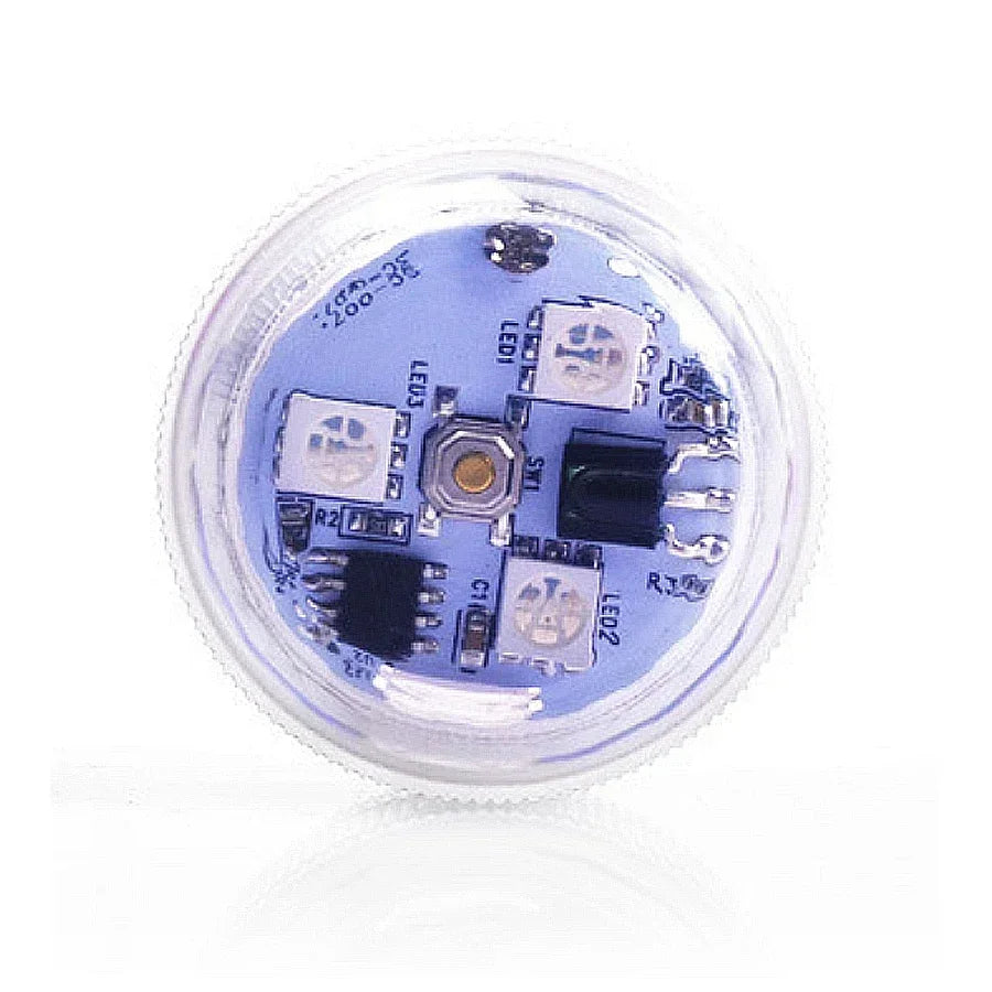 Submersible LED Lights with Remote Control RGB Changing Underwater Light Small Led Candle Light for Pool Party Wedding Decor