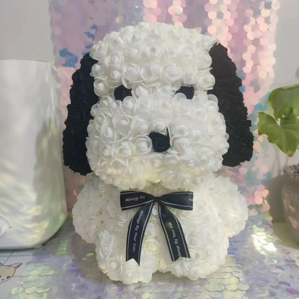 Girlfriend Birthday Gifts Women Rose Teddy Bear Artificial Flower Anniversary Valentines Day Birthday Gift Mothers Day Mom Gifts