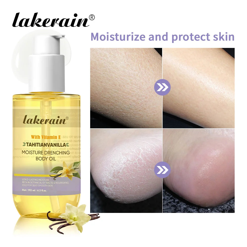 Moisture Drenching Body Oil Long-Lasting Hydration Non-greasy Body Lotion Improves Dry Skin Deeply Nourishes Body Care Cosmetics