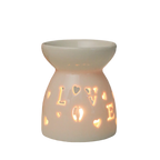 Ceramic Handicrafts Candle Holders Hollow Patterns Essential Oil Burners Candle Lamps Incense Lamps Home Living Room Decoration