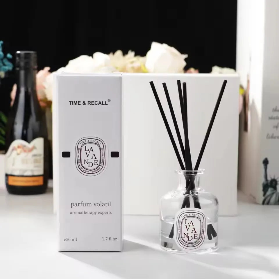 1 Pcs Reed Diffuser Gift Set Home Fragrance Oil with Reed Sticks Home Air Freshener Essential Oil for Bathroom Accessories