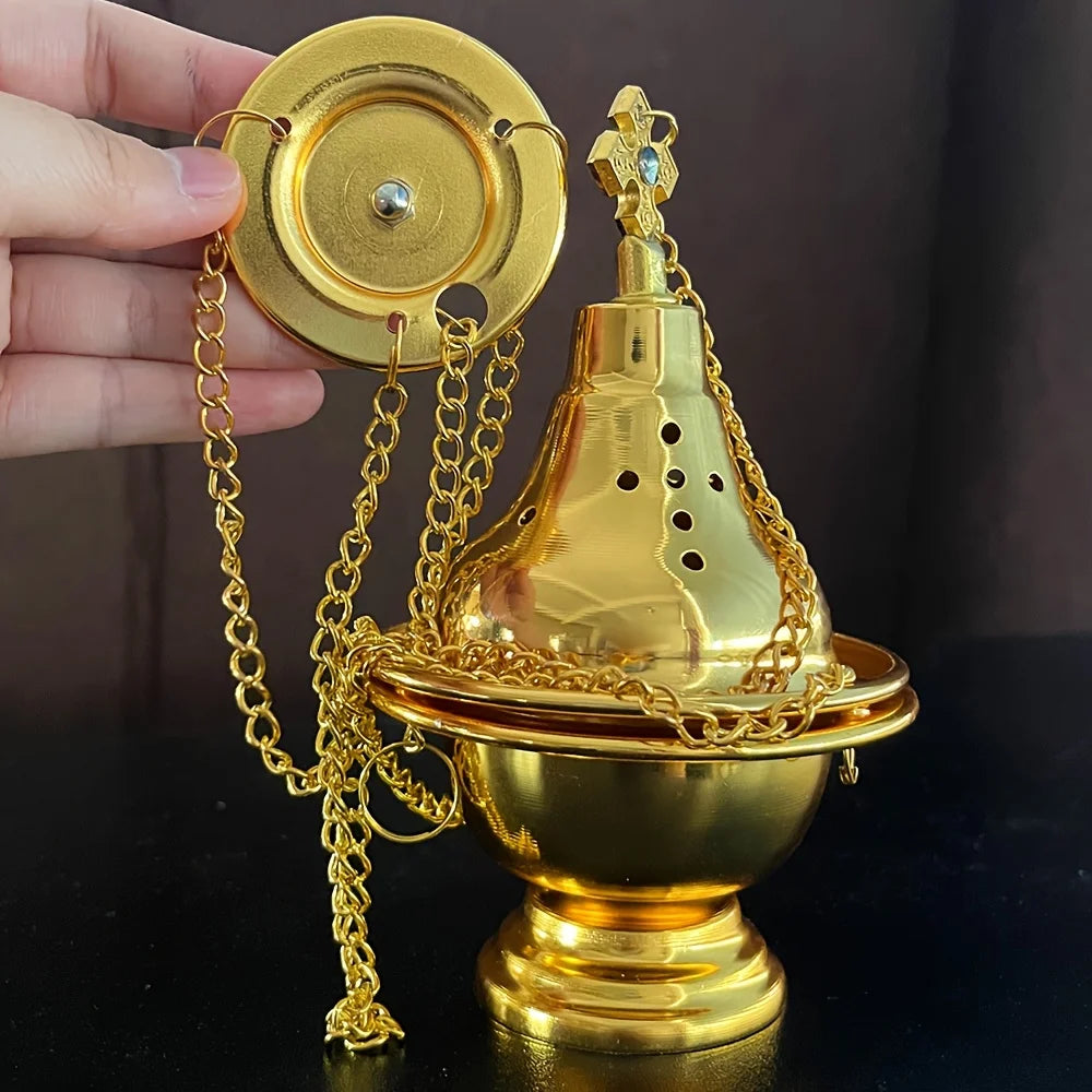 Multi-functional hanging incense burner; Aroma burner; Meditation smoke burner; Decorative