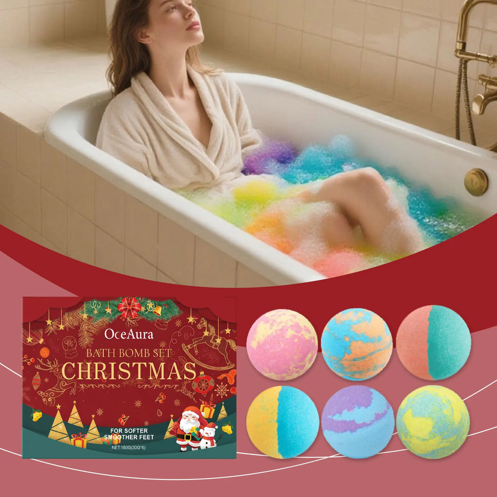 Children's Bath Bombs Set Cleanse Moisturize Skin Aromatherapy Relieve Fatigue Stress Relax Both Body and Mood Happy Bath Ball