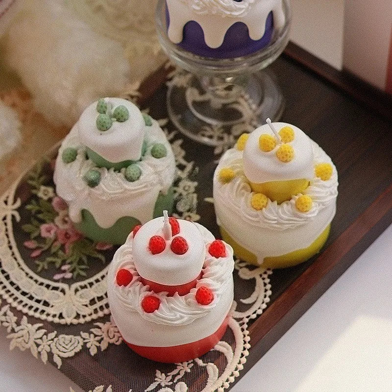 Cake Aromatherapy Candle Birthday Companion Gift for Girls Best Friend Exclusive Premium Aromatherapy