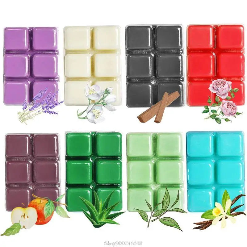 Scented Wax Melts -Set of 8 Assorted Wax Warmer Cubes/Tarts Jasmine Rose Bergamot Fig Vanilla Lemon Spring Lavender S29 20