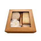 Bath Set Scrub Towel Bath Brush Foot Grinder Holiday Gift Box