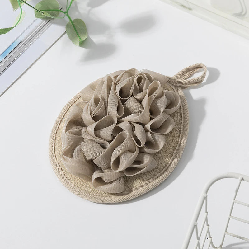 Bath Scrubber For Body Loofah Ball Shower Body Wash Ball Massage Bath Flower Towel For Body Best Body Scrub For Shower Bath Tool