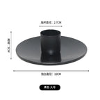 Simple Golden Candle Holders Metal Desktop Candlestick For Wedding Party Festival Candelabra Art Gifts Home Decor Candle Holders