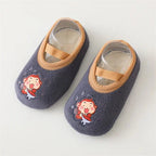 Cozy Animal First Walker Slippers for Baby – Anti-Slip Winter Shoes