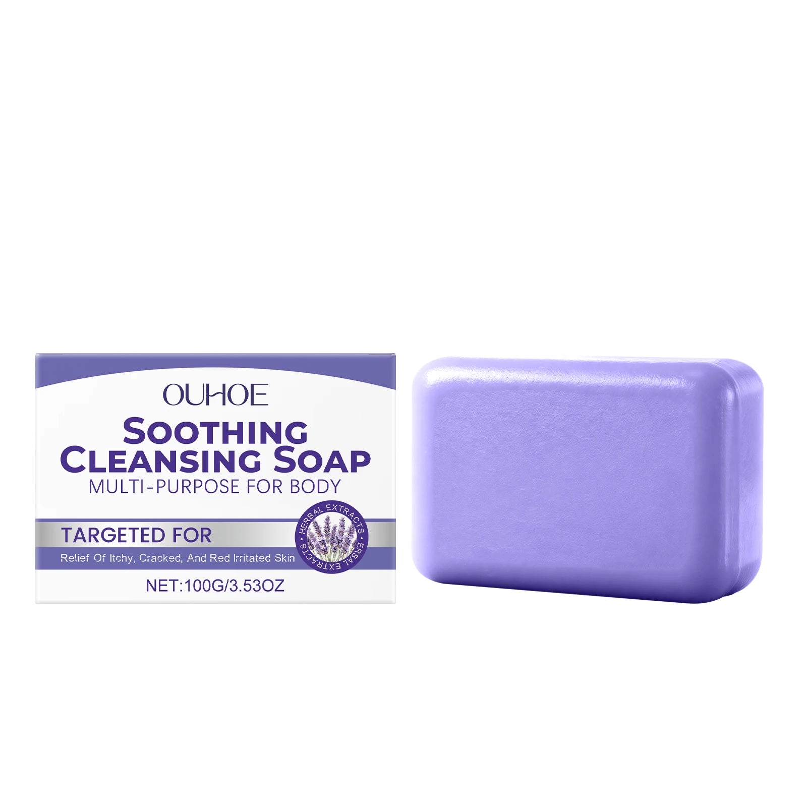 Herbal Skin Cleansing Soap Strengthening Skin Barrier – Gently Cleanses the Whole Body Leaves Skin Soft and Fragrant Soap