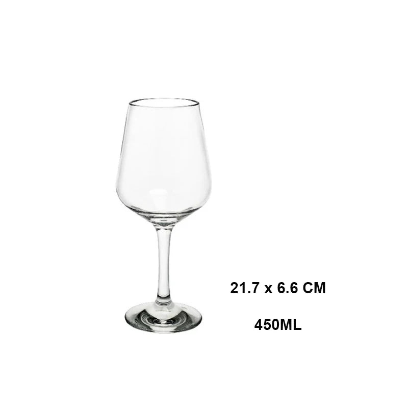 Wine Outside Unbreakable Wine Glasses Dishwasher-Proof,Elegant Plastic Stemless Wine Glass | Reusable | Ideal for Homes & Bars