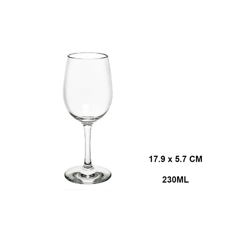 Wine Outside Unbreakable Wine Glasses Dishwasher-Proof,Elegant Plastic Stemless Wine Glass | Reusable | Ideal for Homes & Bars