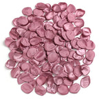 100/200Pcs Pink 4cm Silk Rose Petals Romantic Room Decoration Wedding Decor For Flower Girl Baskets Dinner Table Bridal Showers