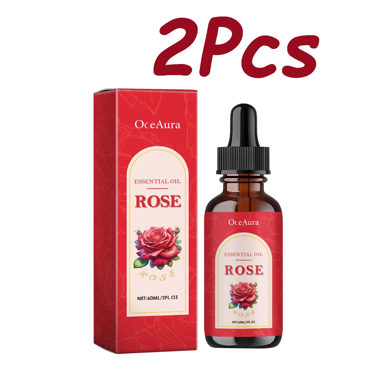 Rose Essential Oil Nourishing Moisturizing Soothing Dryness Skin Soften Delicate Smoothing Massage Essential Oil for Face Body