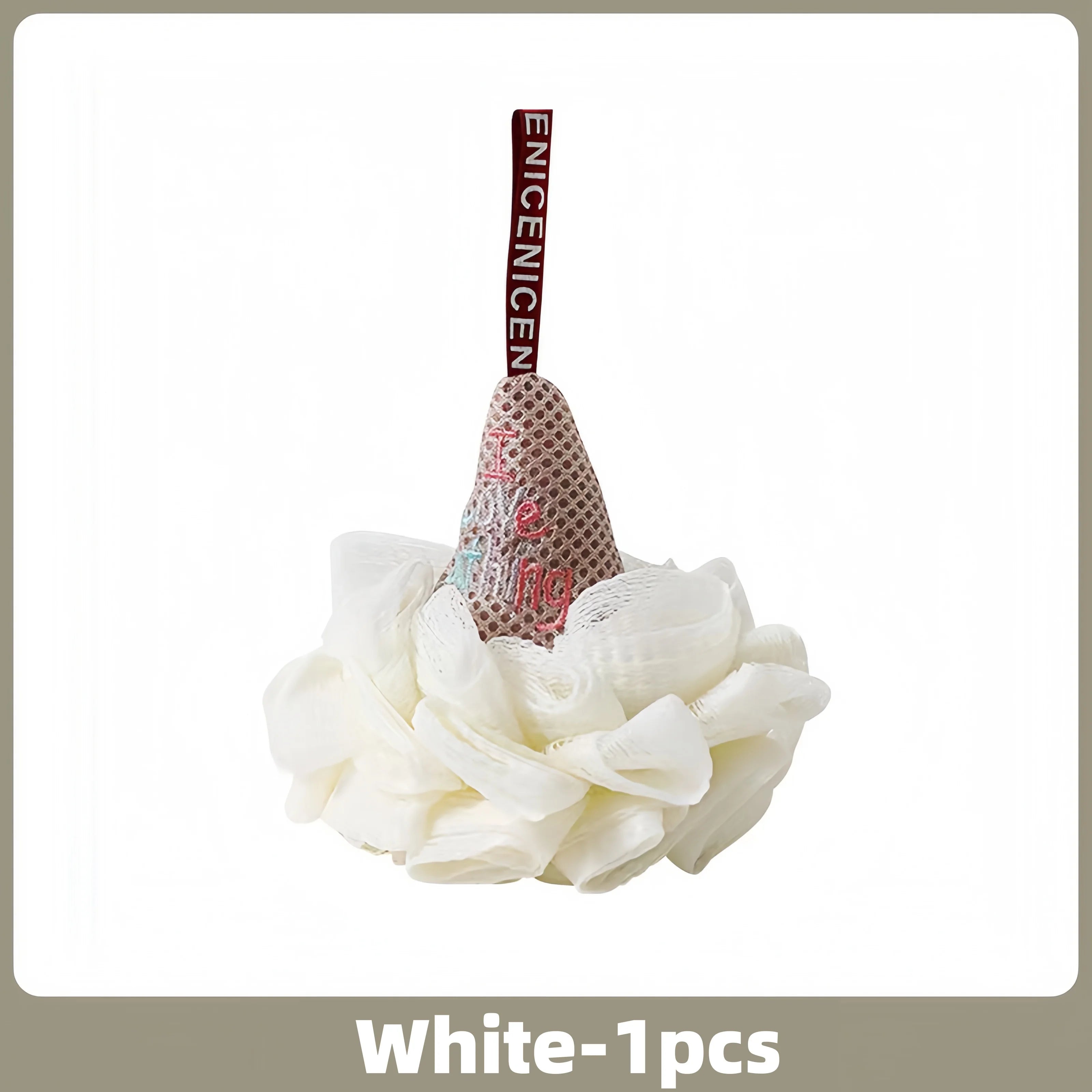 Cute Ice Cream Bath Ball, Male and Female Bath Flower Rubbing Bath Dual-purpose Children's Baby Bath Bath Bath Ball