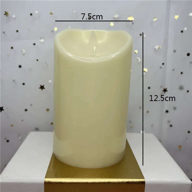 Flameless Flickering Led Candles Light Tealight Led Battery Power Candles Lamp Electronic Votive Led Lamp Halloween Home Decor