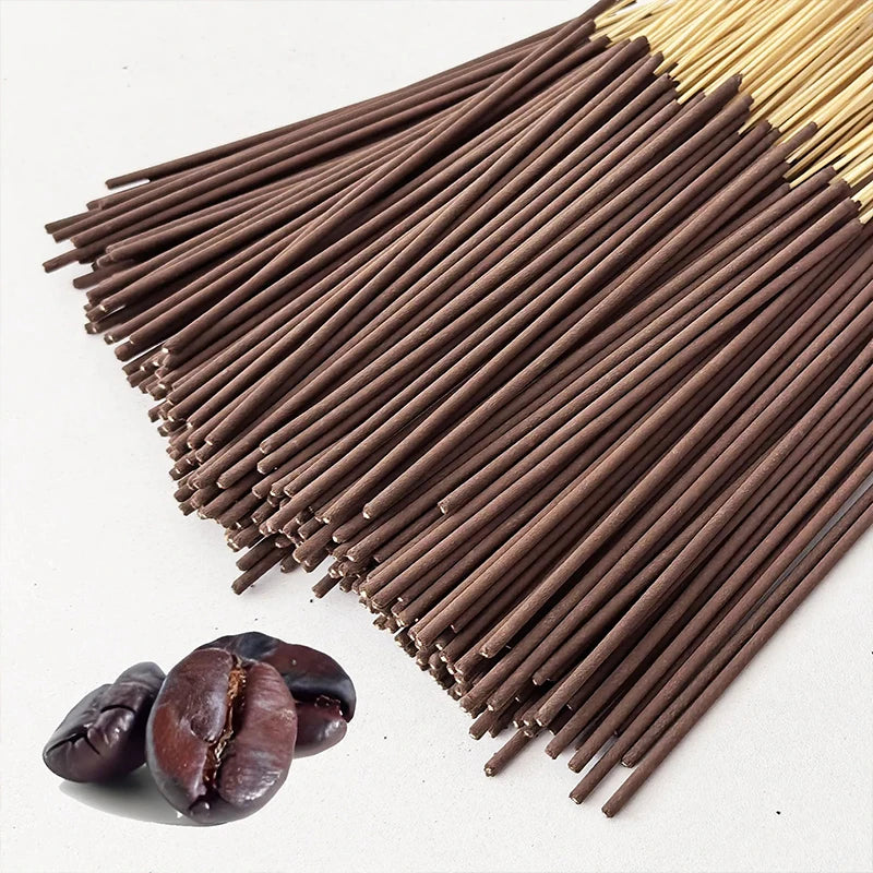 141Pcs High Grade Coffee Scented Incense Sticks Made of Natural Fragrance Powder Must Have for Home with Long Lasting Fragrance