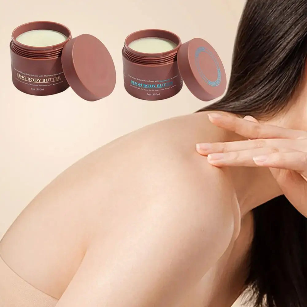 Reign Body Lotion Free Sulfates Parabens Cares Sensitive Skin Boosts Elasticity Smoothness Rich No Greasy Texture Body Butter