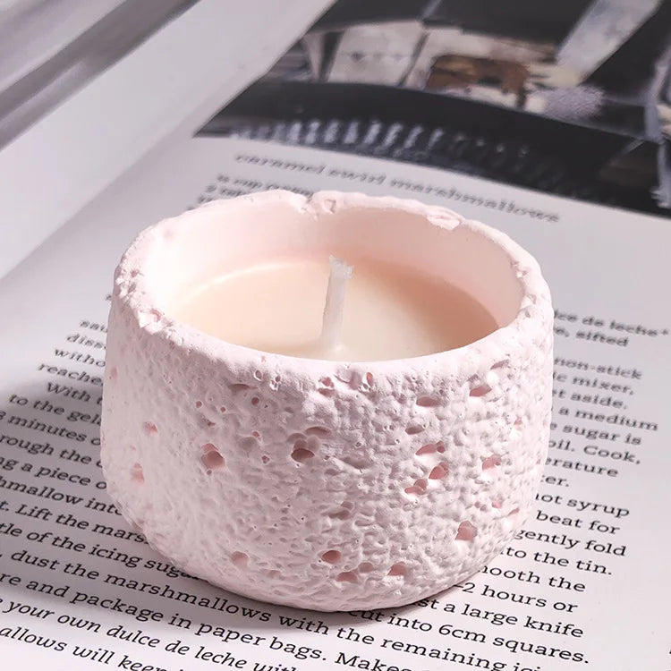 D5.2xH3.2cm Premium Aromatherapy Scented Candles Handmade Soy Wax Candles for Relaxation Home Decor Long Lasting Fragrance Oil ﻿