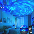 Galaxy Starry Sky LED Projector USB Powered Remote Control Night Light for Children’s Bedroom Christmas/Wedding Ambient Decor