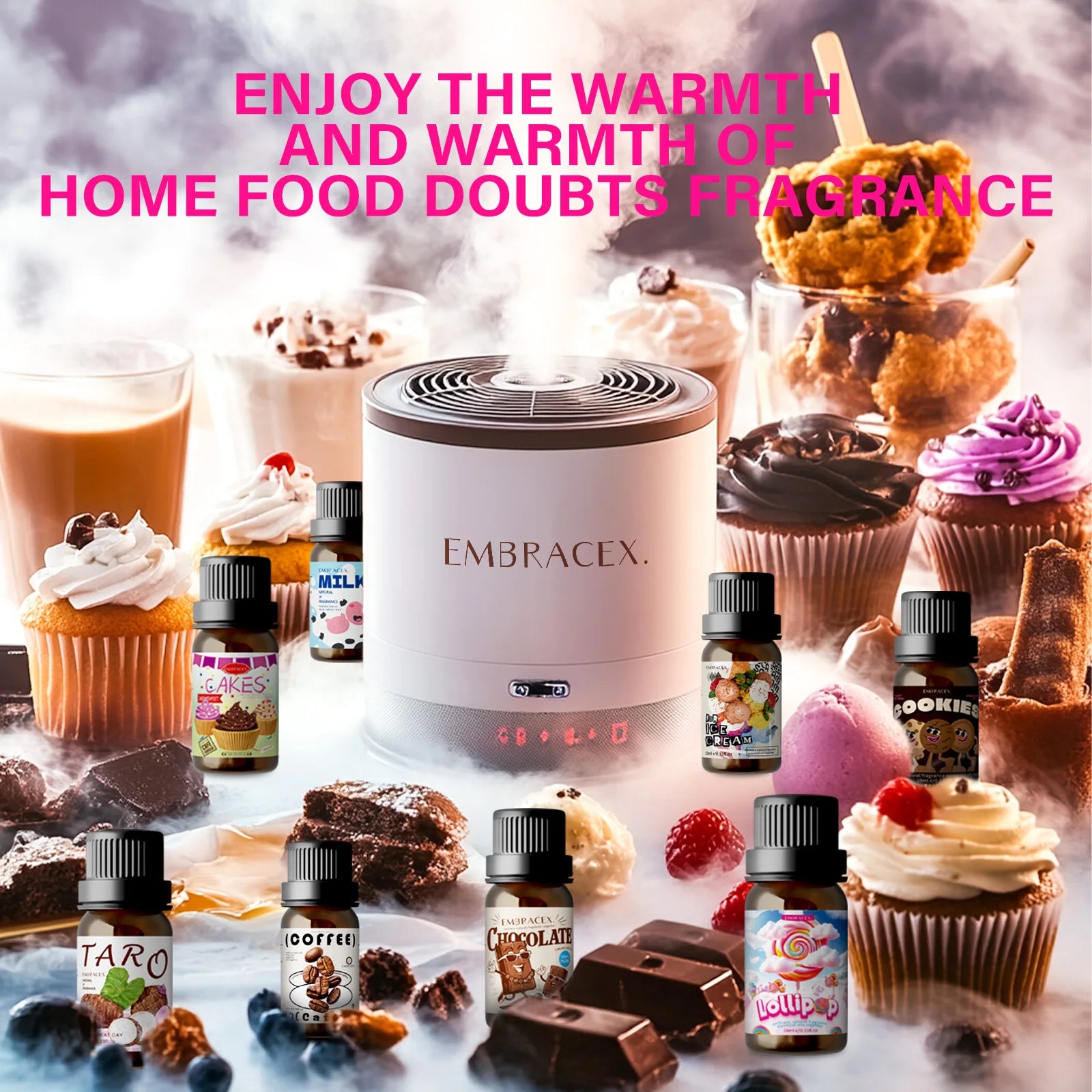 18 models Gourmet Essential Oils Vanilla Coconut Coffee Cookies For Diffusers、Candles Making  Car Aromatherapy  Gifts For Women