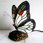Tiffany turkish table lamp Retro Stained stained glass decor Light Hotel Table Lamp Bedroom Decoration bedroom butterfly lamp