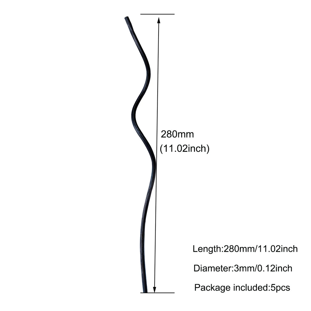 5/15pcs 3mm Reed Diffuser Replacement Stick DIY Handmade Home Decor Extra Thick Rattan Aromatherapy Diffuser Refill Sticks