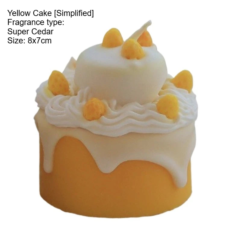 Cake Aromatherapy Candle Birthday Companion Gift for Girls Best Friend Exclusive Premium Aromatherapy