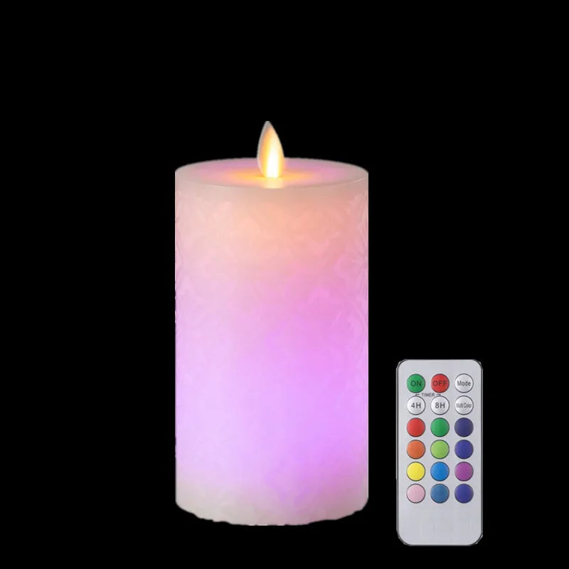 3/1Pcs Real Wax Led Candles with Remote Led Flameless Electric Candles Lamp Tealight Candle for Home Wedding Decor Night Light