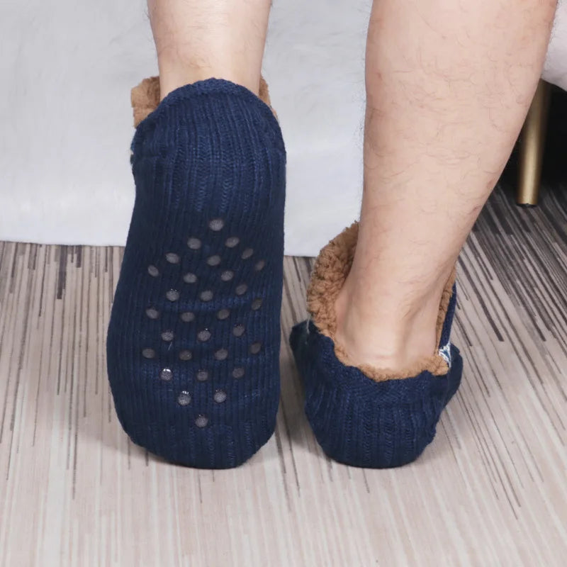 Fall and Winter Floor Socks Home Warm Women Men Socks Snow Socks Sleep Carpet Socks Slippers Socks Men Non-slip Yoga Socks 2025